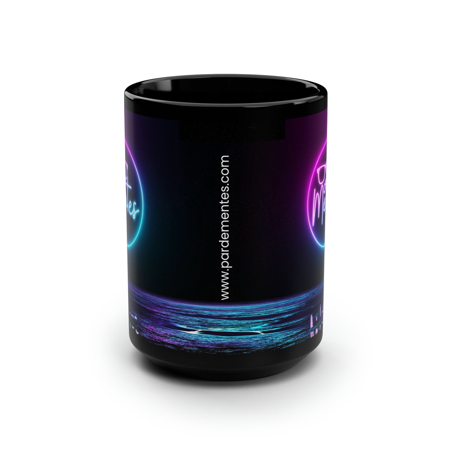 Black Mug, 15oz