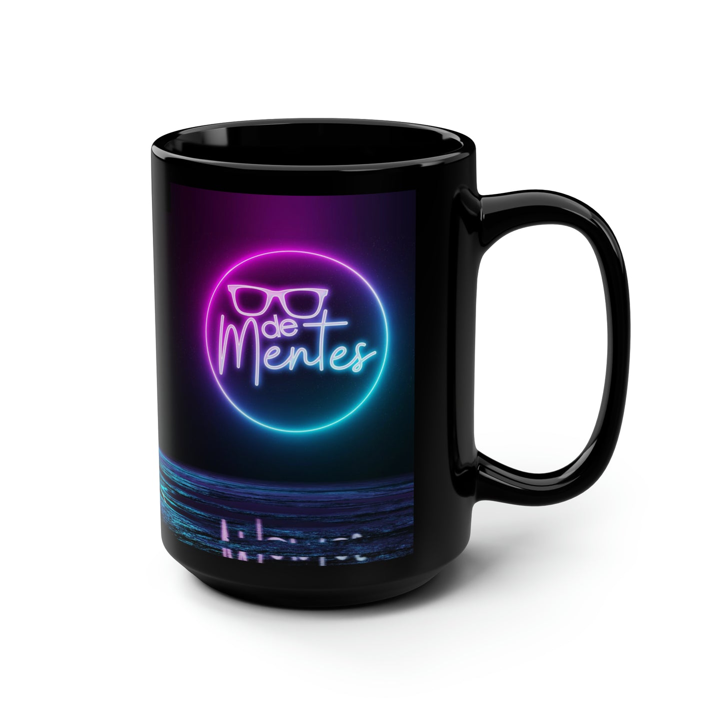 Black Mug, 15oz