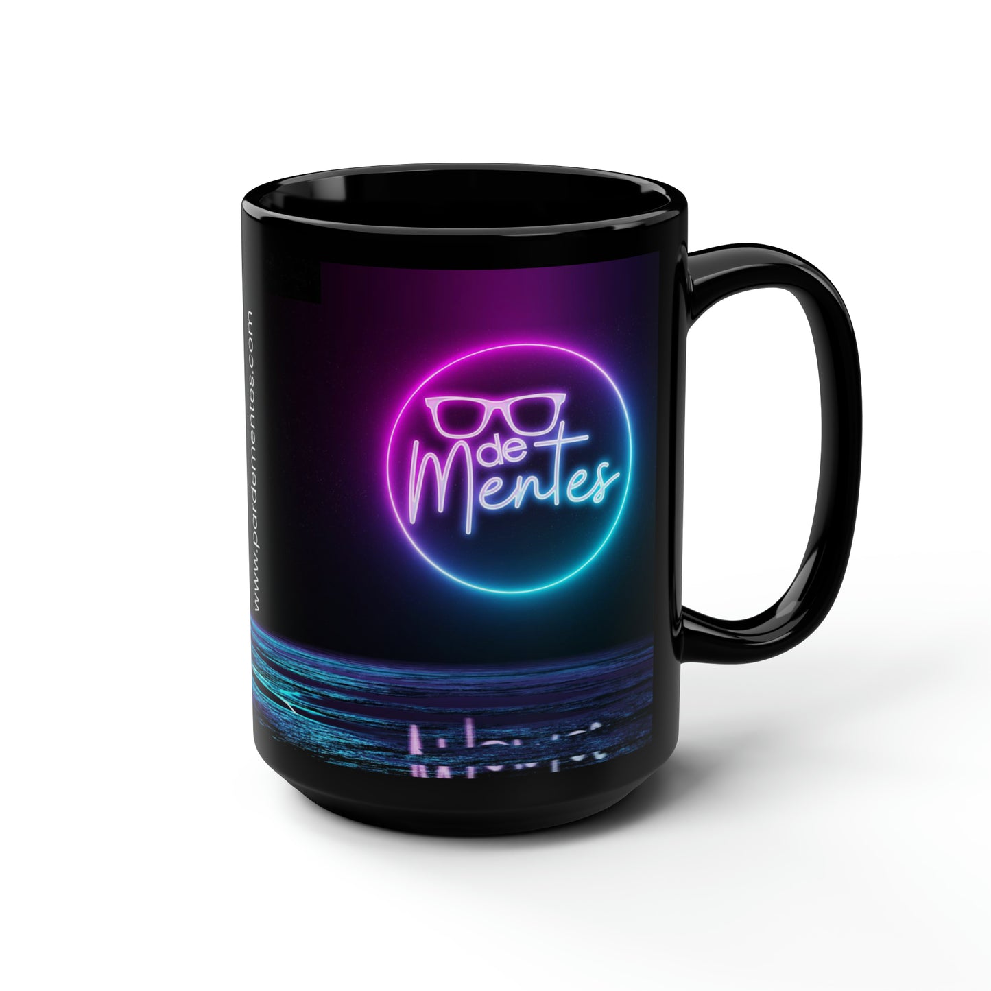 Black Mug, 15oz