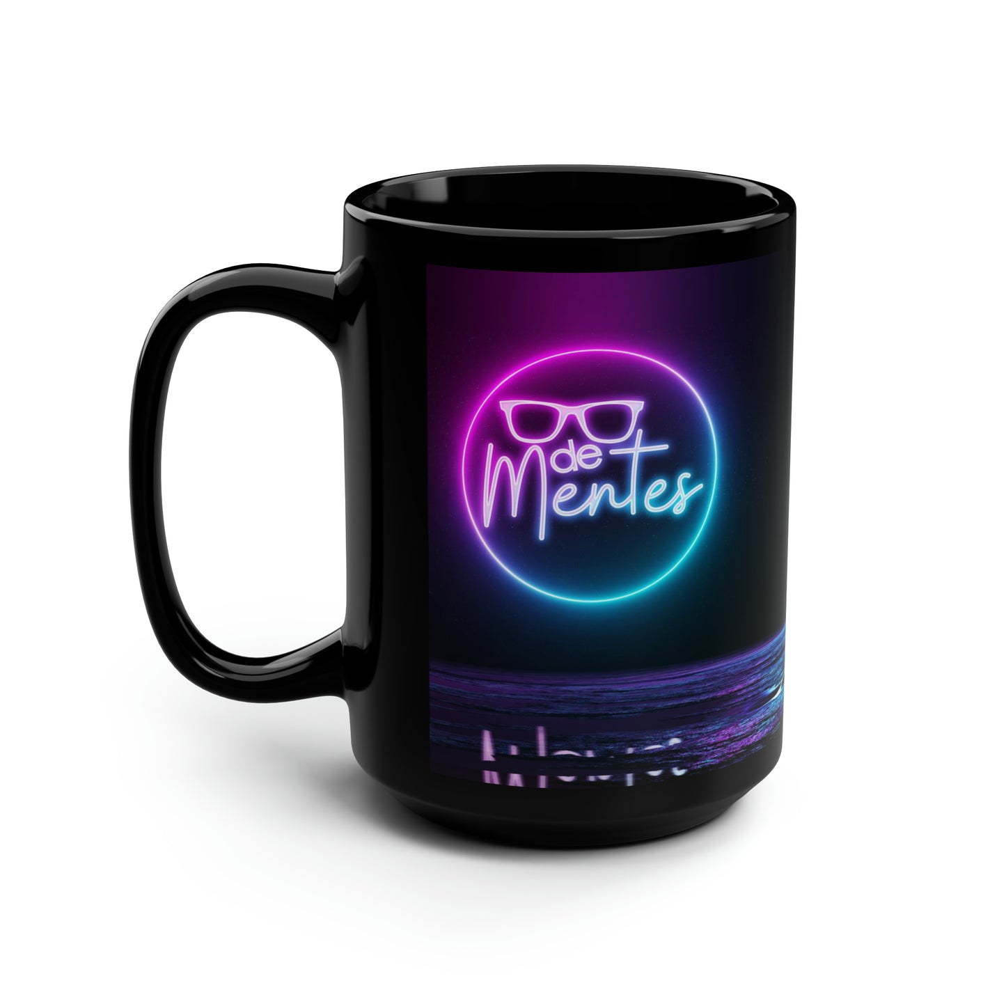 Black Mug, 15oz