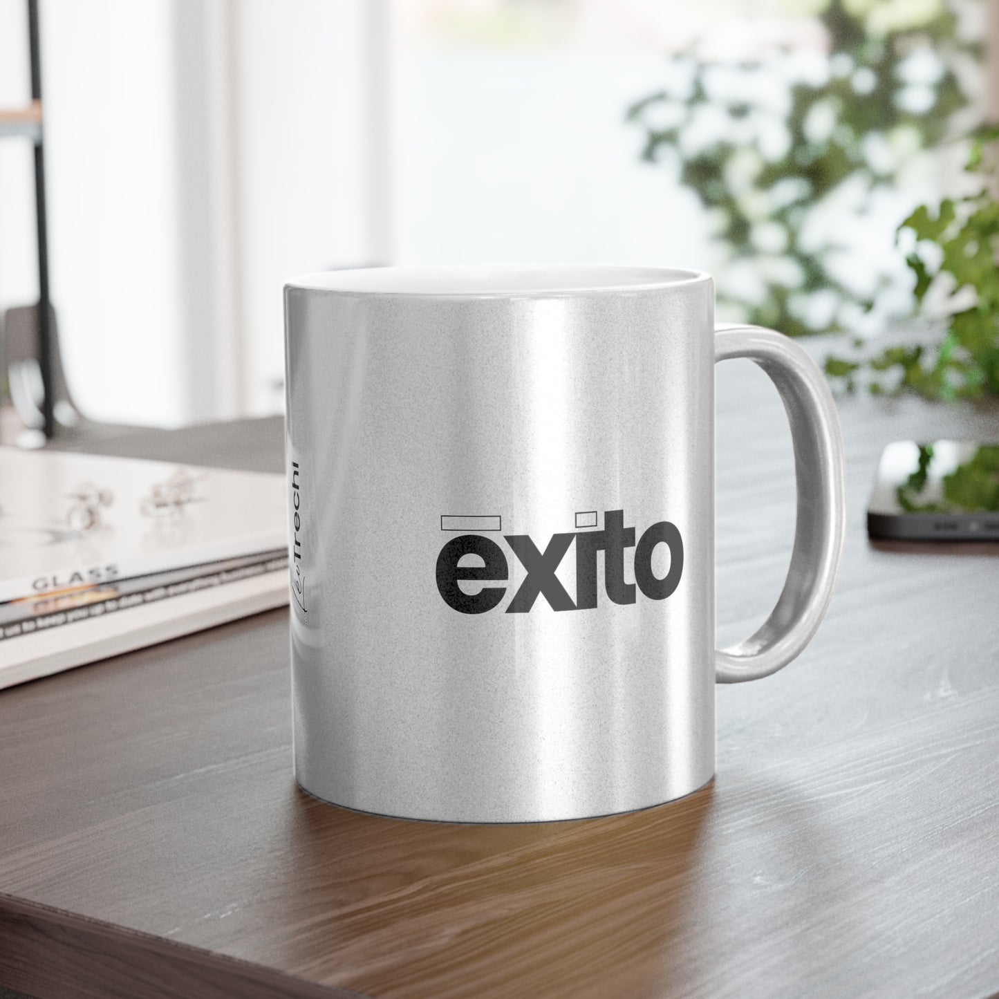 exito - Metallic Mug (Silver\Gold)