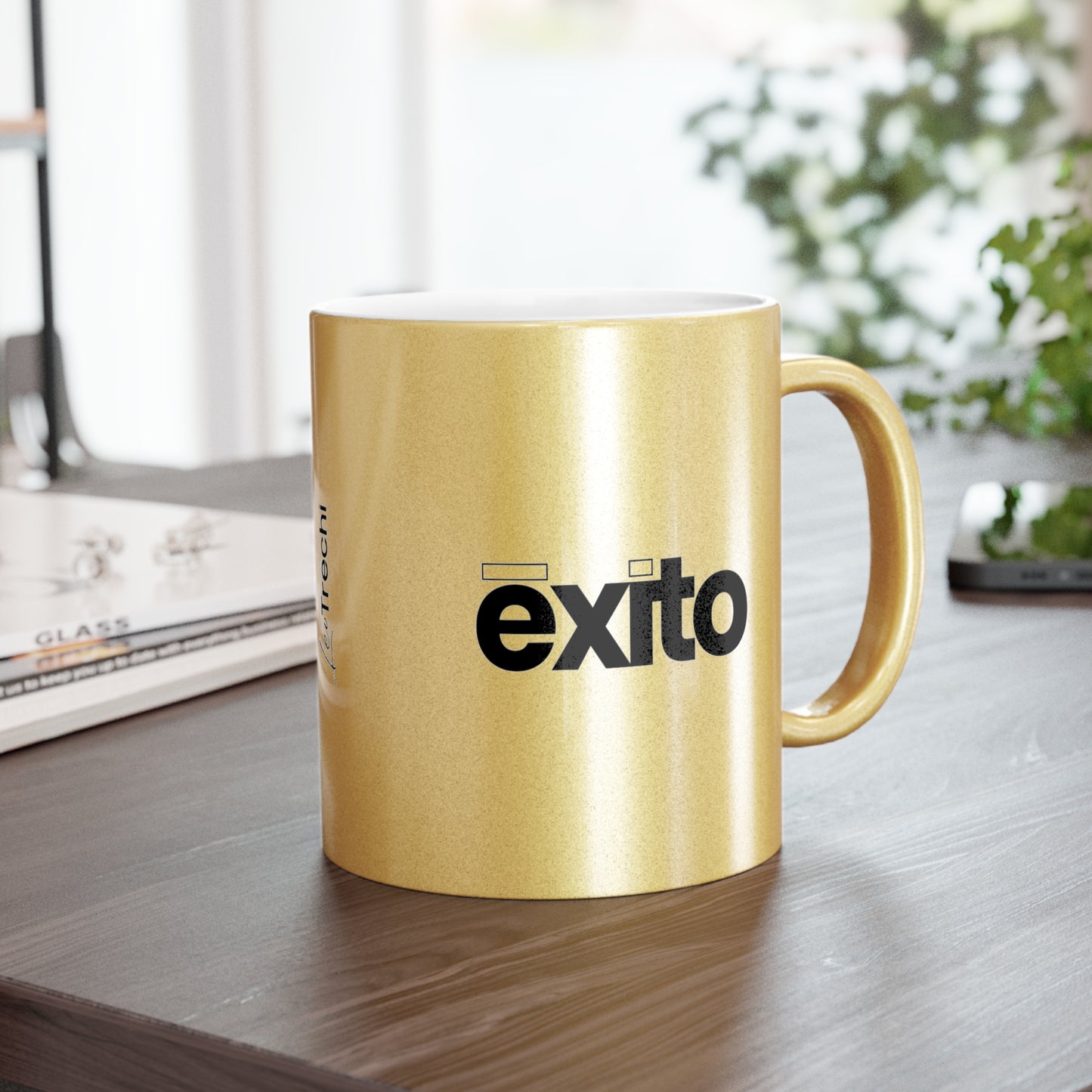 exito - Metallic Mug (Silver\Gold)