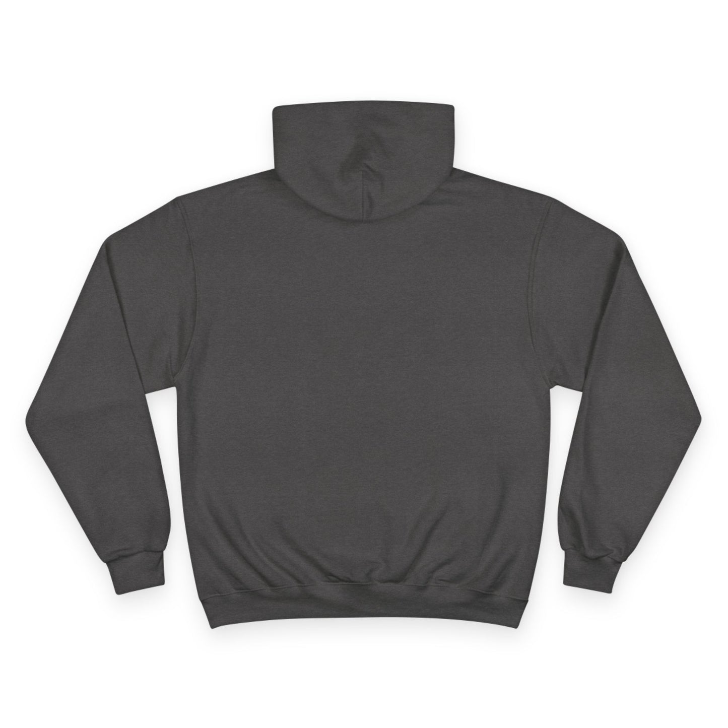 Think in Margins Champion Hoodie — Minimal White Inspirational Hoodie
