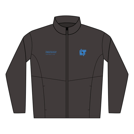 Men's Embroidered Soft Shell Jacket — LT Logo Lightweight Windbreaker
