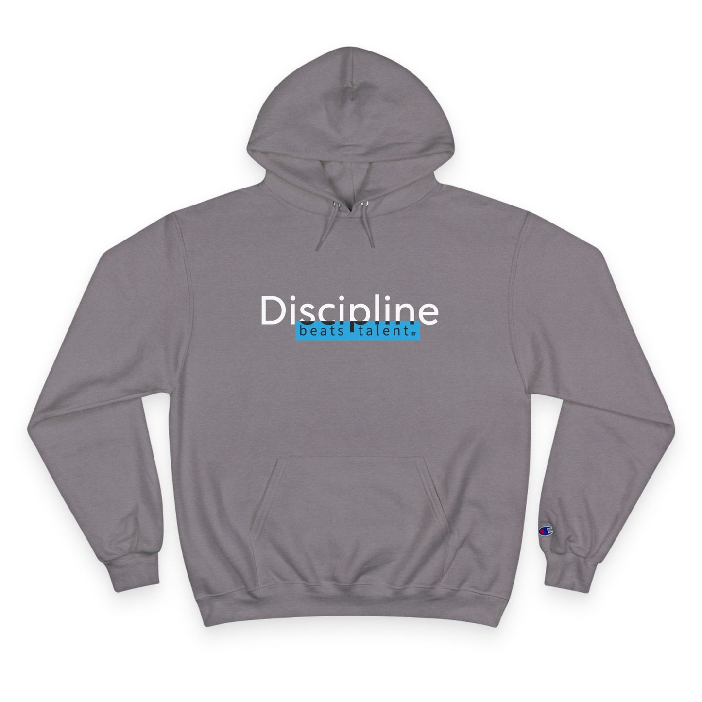 Discipline Beats Talent Hoodie — Motivational Champion Pullover