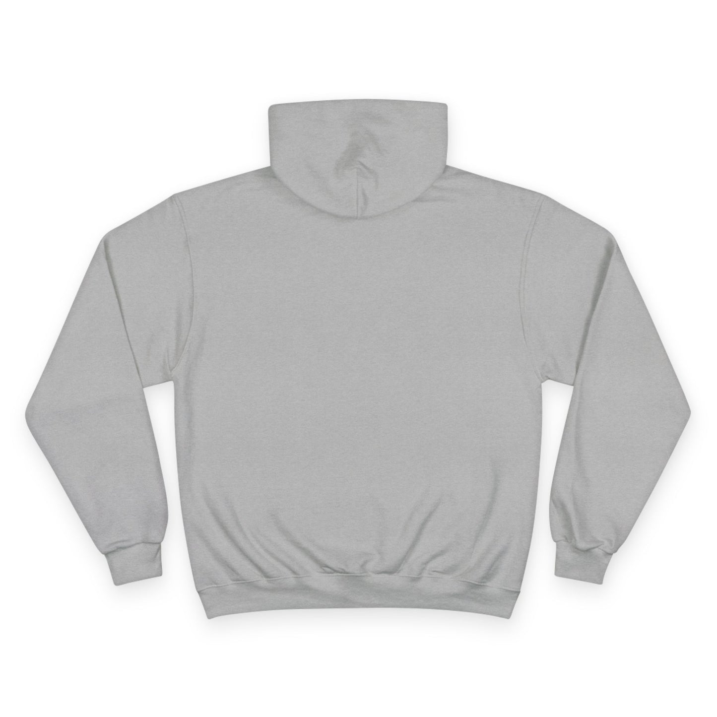 Champion Hoodie — Minimal "HERE" Logo Hoodie (White)