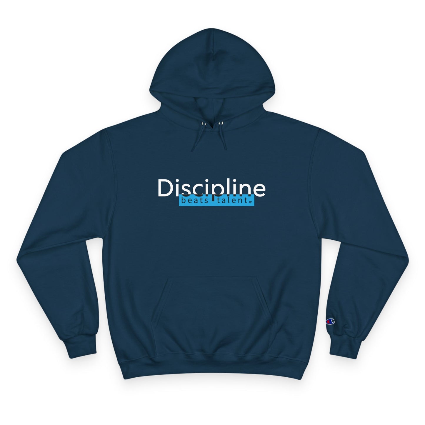 Discipline Beats Talent Hoodie — Motivational Champion Pullover