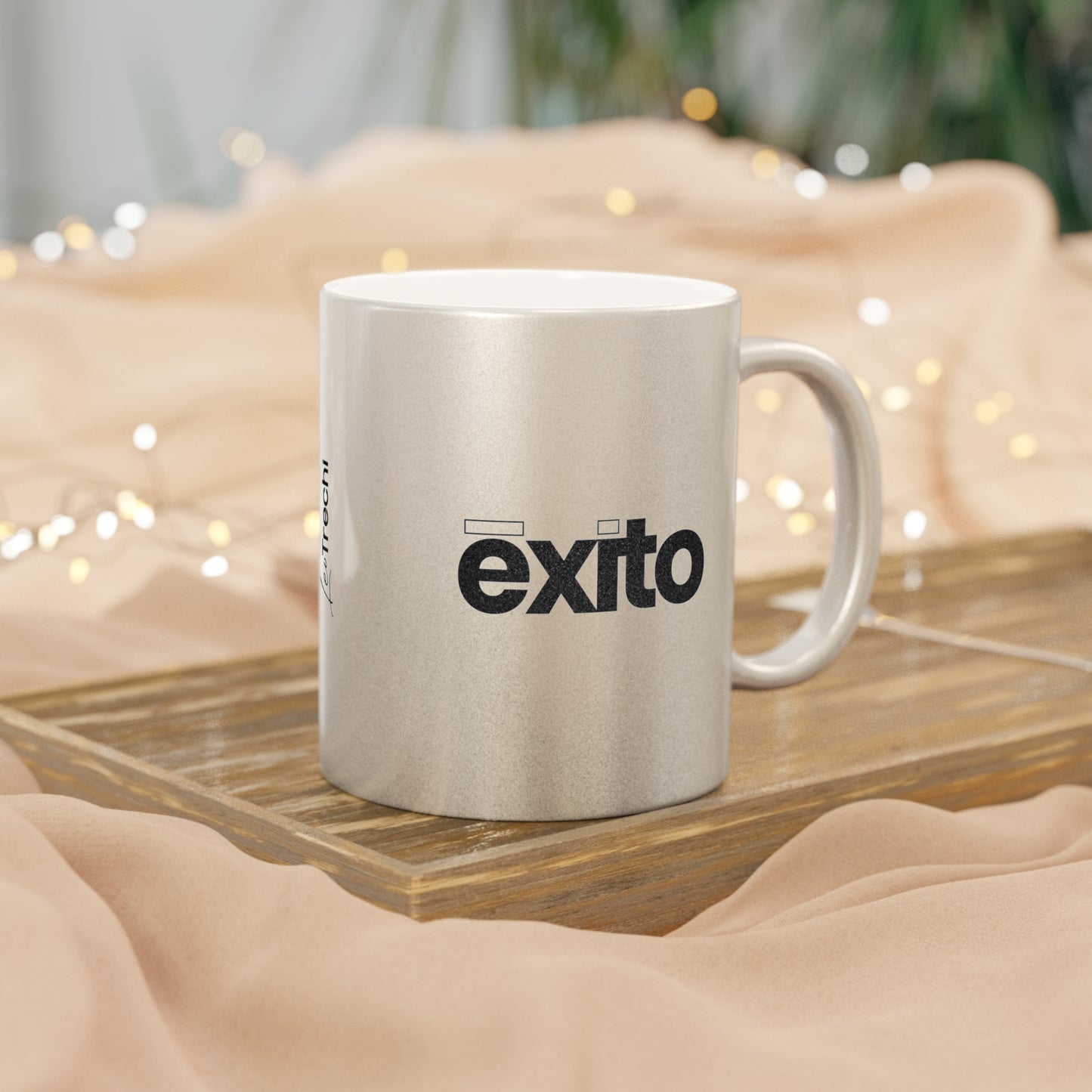 exito - Metallic Mug (Silver\Gold)