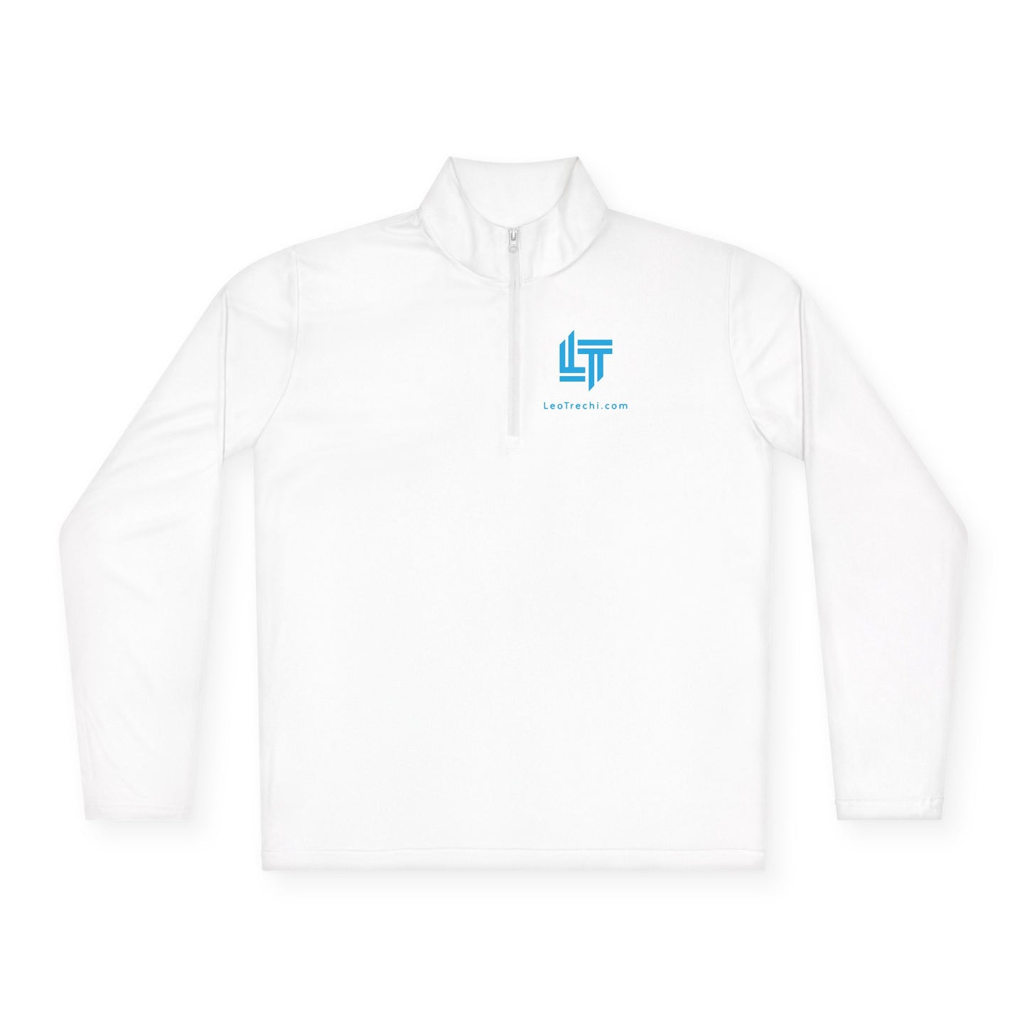 Quarter-Zip Pullover — Light Tech Logo Performance Pullover