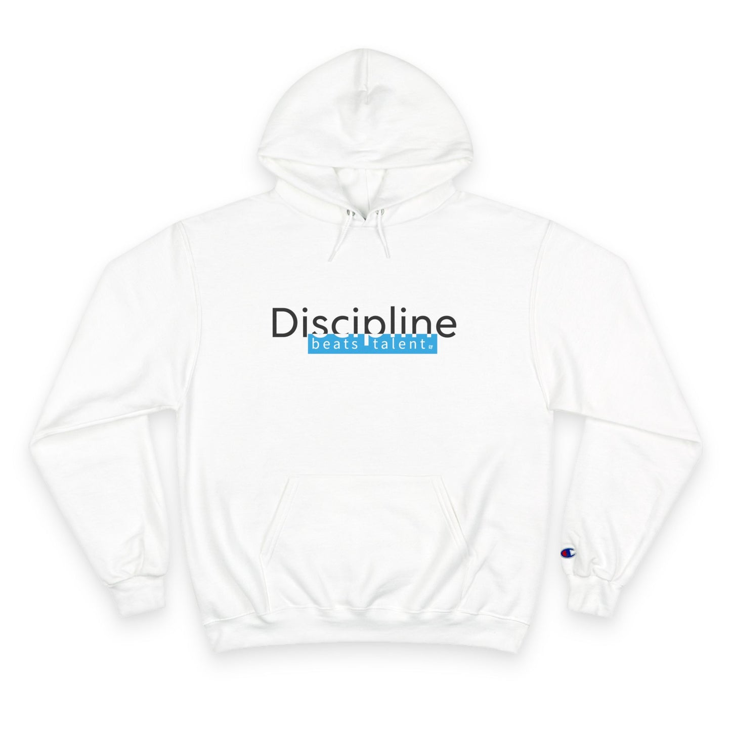Discipline Beats Talent Hoodie — Motivational Champion Pullover