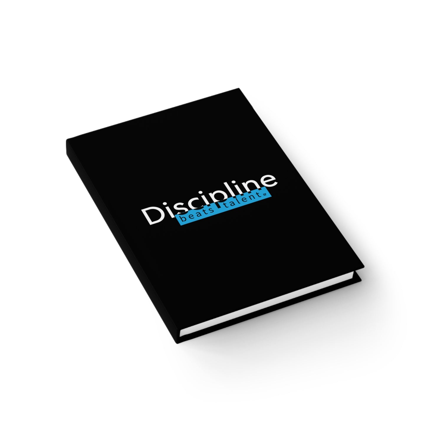 Motivational Ruled Journal — “Discipline Beats Talent” & “Win the Battle Within”
