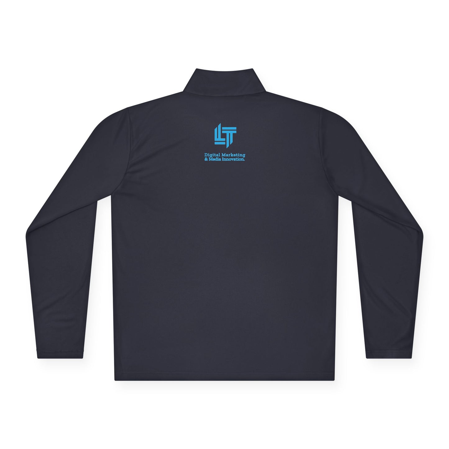 Quarter-Zip Pullover — Light Tech Logo Performance Pullover