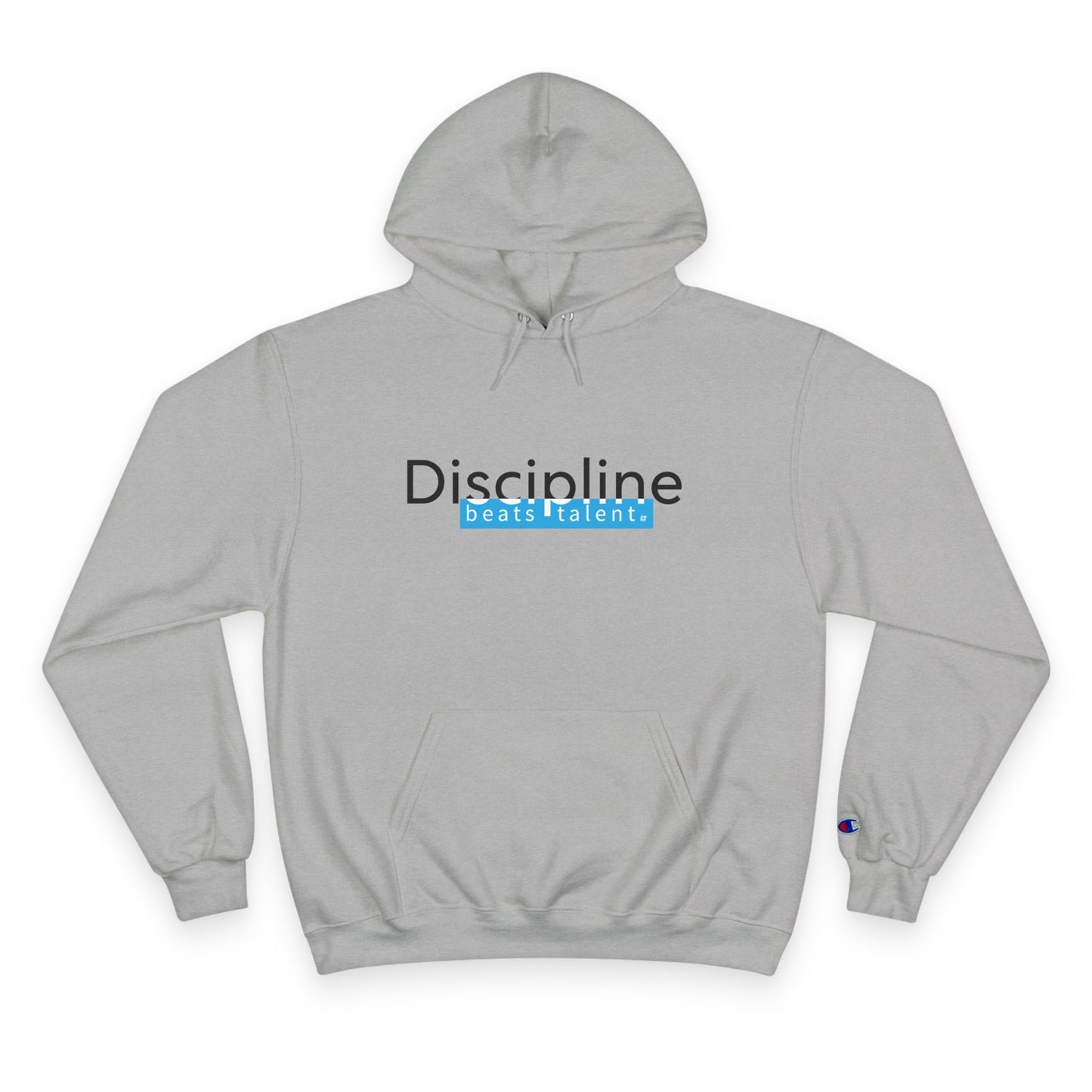 Discipline Beats Talent Hoodie — Motivational Champion Pullover