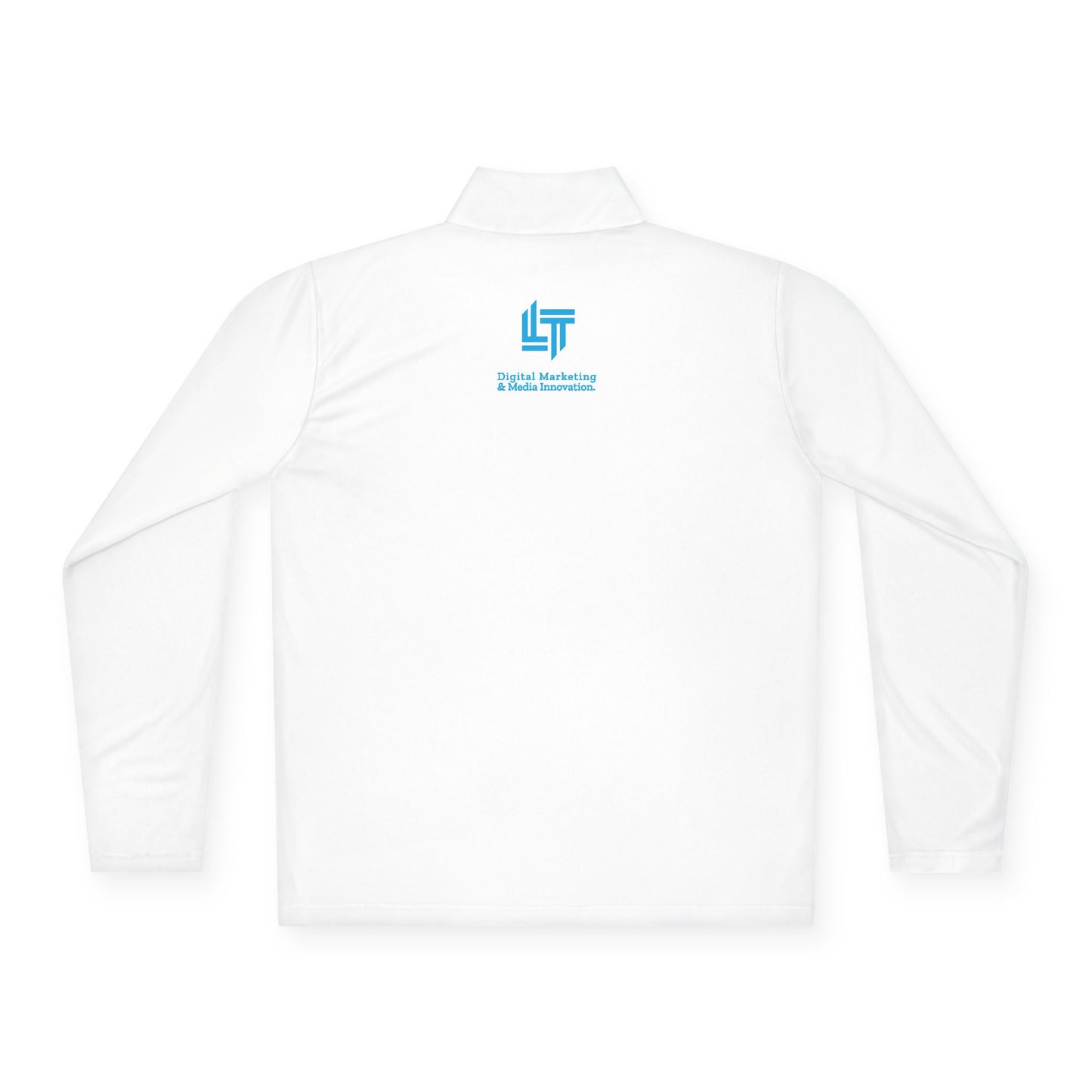 Quarter-Zip Pullover — Light Tech Logo Performance Pullover