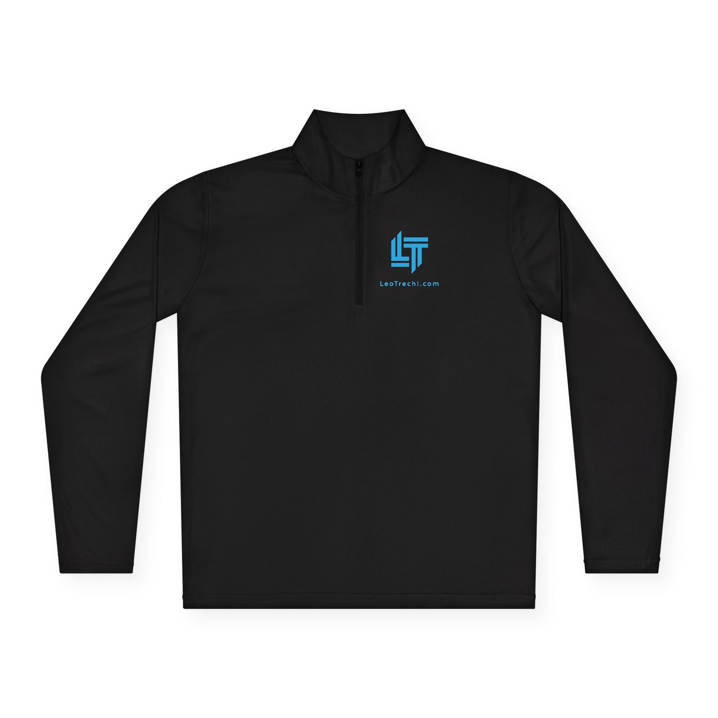 Quarter-Zip Pullover — Light Tech Logo Performance Pullover